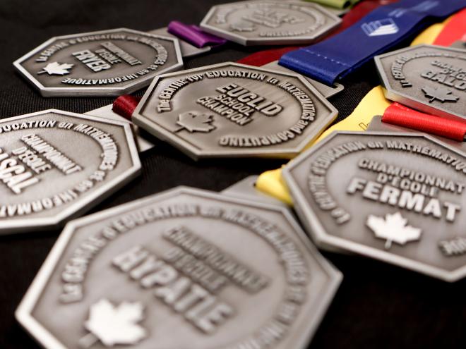 CEMC contest medals